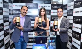 Actress Ms. Aaditi Pohankar Unveils CITIZEN PROMASTER Limited Edition, FUGU-inspired collection at Helios South Extension, New Delhi