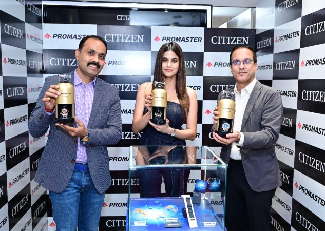 Actress Ms. Aaditi Pohankar Unveils CITIZEN PROMASTER Limited Edition, FUGU-inspired collection at Helios South Extension, New Delhi