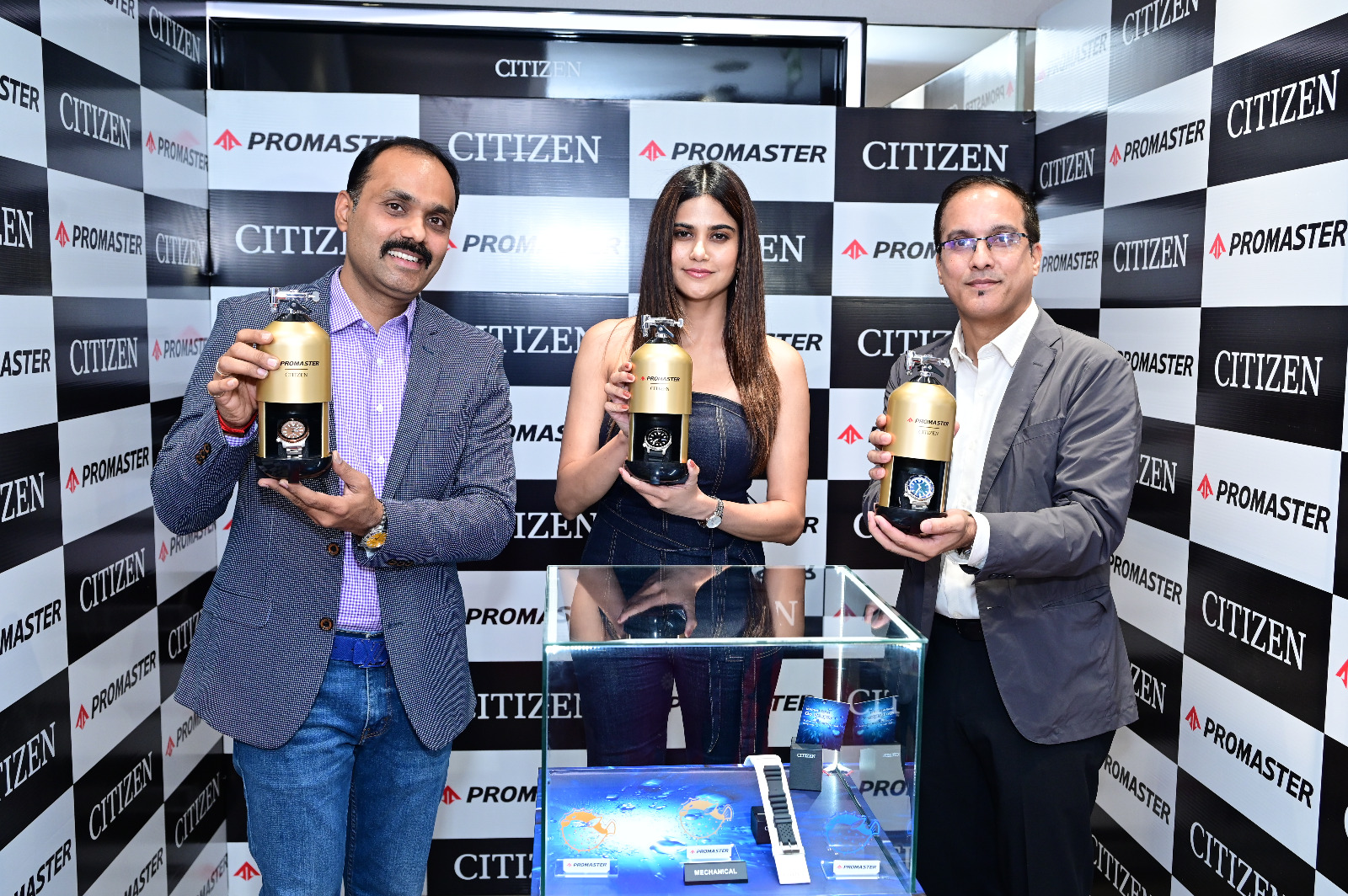 Read more about the article Actress Ms. Aaditi Pohankar Unveils CITIZEN PROMASTER Limited Edition, FUGU-inspired collection at Helios South Extension, New Delhi